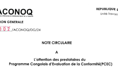 Mandatory Certificate of Conformity (COC) for Shipments to Congo