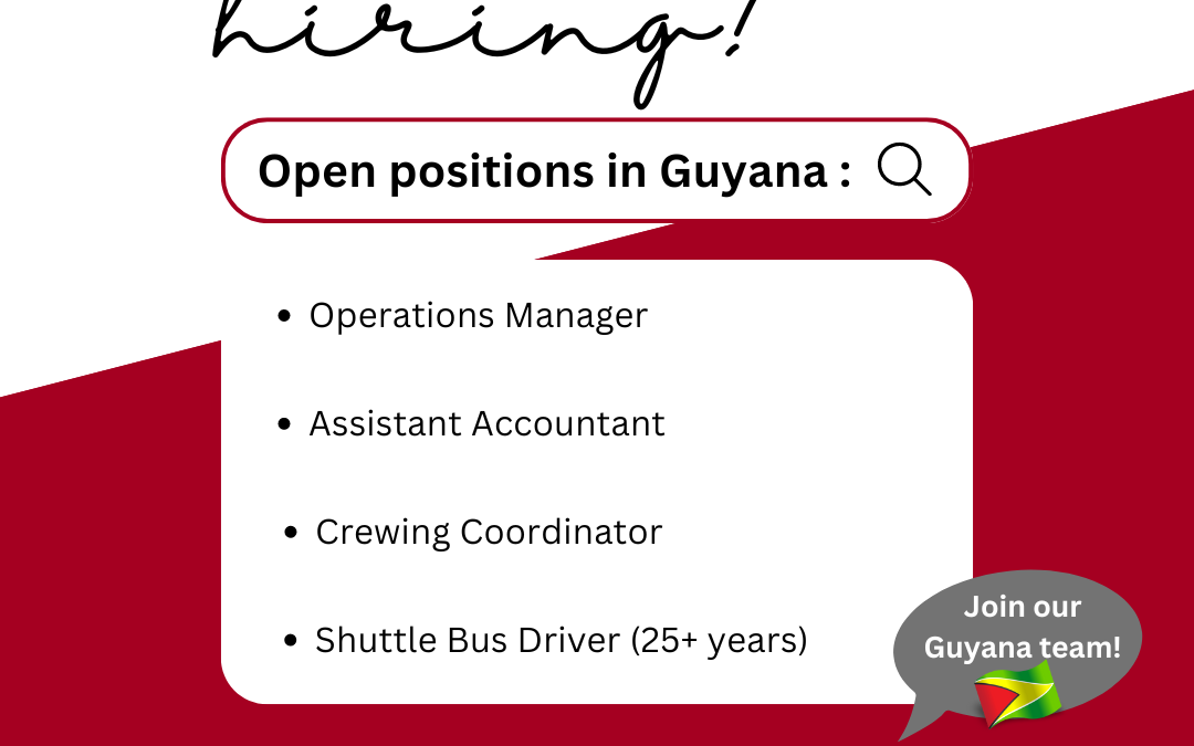 We are Hiring – TLC Guyana Inc